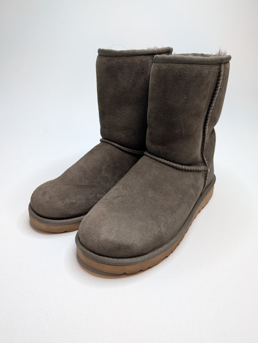 UGG Classic Short II Brindle Water-resistant Suede Boots Size US 8 Womens